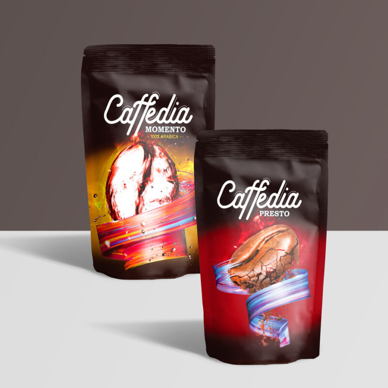 packaging design coffee brand